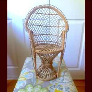 Peacock Chair Plant Stand